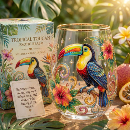 🌿🌊Journey Through Nature — Handcrafted Glassware✨