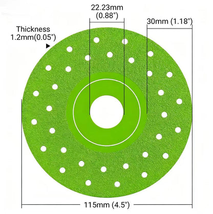 Professional 4.5" Ultra-Thin Diamond Precision Grinding Discs