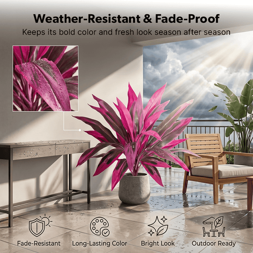 🎁 Last Day 60% OFF - Artificial Boston Fern & Dragon's Blood Tree Plants