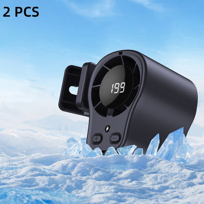 🚗 Enjoy a cool driving experience — Portable LED car fan (with smart display) — Cash on delivery available 💨🌬️