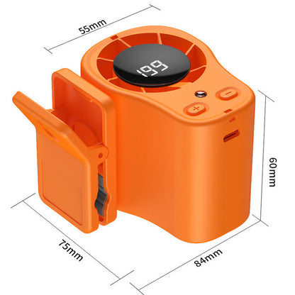 🚗 Enjoy a cool driving experience — Portable LED car fan (with smart display) — Cash on delivery available 💨🌬️