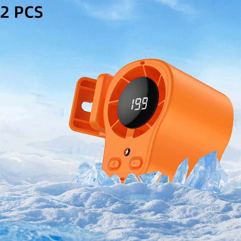 🚗 Enjoy a cool driving experience — Portable LED car fan (with smart display) — Cash on delivery available 💨🌬️